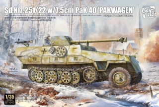 Border Model Sd.Kfz.251/22 w 7.5cm PaK 40 ”Pakwagen” 1/35