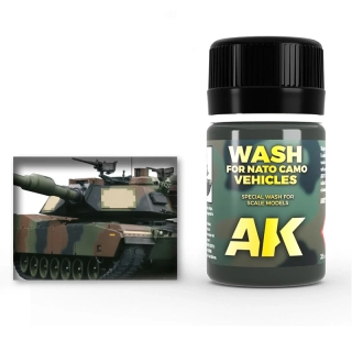 AK Wash For NATO Tanks - 35ml / Pro NATO vozidla