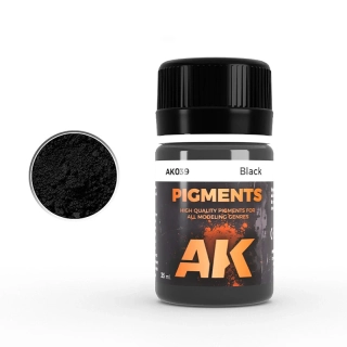 AK Black Pigment - 35ml / Černý