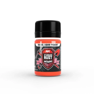 AK Standard Rust Enamel Liquid pigment - 35ml / Rez