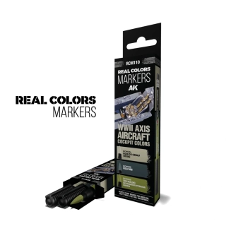 AK WWII Axis Aircraft Cockpit Colors – RC Markers set