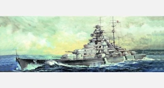 Trumpeter Germany Bismarck Battleship 1941 1/700