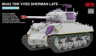 RFM M4A3 76W VVSS Sherman late STANDARD VERSION 1/35