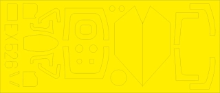 Eduard MiG-21MF s těsněním kabiny - masky kabiny a kol 1/48