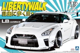 Aoshima LB Works Nissan R35 GT-R type 1.5 1/24