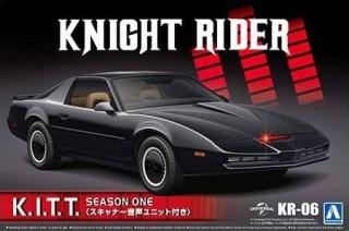 Aoshima Knight Rider 2000 K.I.T.T. Season One Scanner & Sound Unit (LED modul!) 1/24