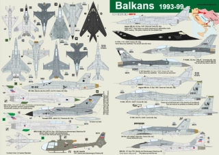 DP Casper Balkans 1993-99 - decal set 1/48
