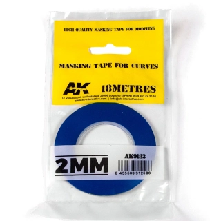 AK Maskovací páska pro oblouky - 2mm
