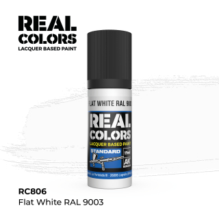 AK RC Flat White RAL 9003 / Matná bílá