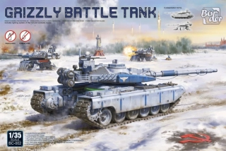 Border Model Grizzly Battle Tank (Red Alert 2) 1/35