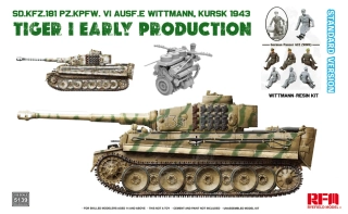 RFM Tiger I early "Kursk 1943" w/ Wittmann (Standard version) 1/35