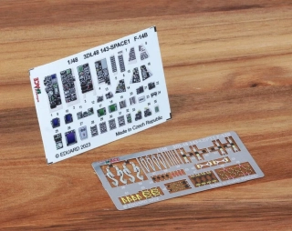 Eduard F-14B SPACE - 3D decal set (Great Wall Hobby) 1/48