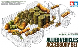 Tamiya Allied Vehicles Accesory Set 1/35