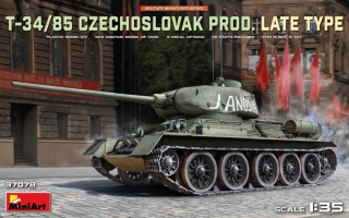 MiniArt T-34-85 Czechoslovak Prod. Late Type (ČR) 1/35