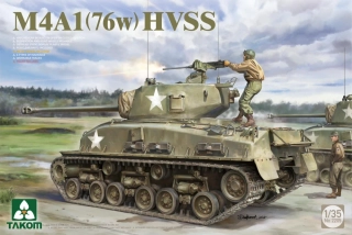 Takom M4A1(76w) HVSS Sherman 1/35