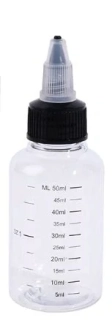 Míchací lahvička se stupnicí (50ml) - 1ks