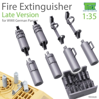 T-Rex Fire Extinguisher Late Version for WWII German Panzer 1/35