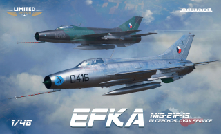 Eduard EFKA / MiG-21F-13 ve službě československého letectva Limited (ČR) 1/48