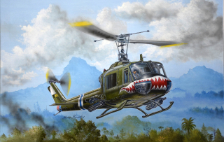 Trumpeter UH-1B Huey – Gunship 1/35
