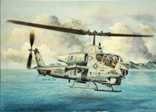 Trumpeter AH-1W Super Cobra (Turned Exhaust) 1/35