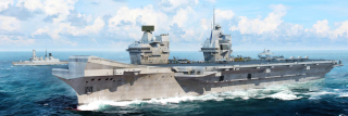 Trumpeter Queen Elizabeth Aircraft Carrier 1/700