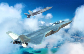 Trumpeter Chinese J-20S Mighty Dragon 1/48