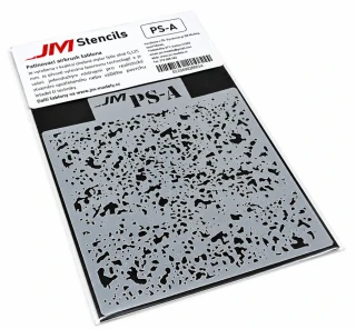 JM Patinovací stříkací šablona PS-A - Hustá