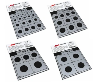 JM Sada stříkacích šablon na kola 4v1 WS-SET (5-23mm)