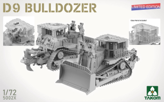 Takom D9 Bulldozer - Limited Edition 1/72