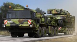 Trumpeter FAUN SLT 50-3 “ELEFANT” with SaAnh.52t 1/35