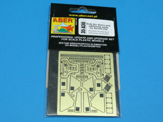 Aber Side bin doors and additional parts for Puma (Sd.Kfz.234) 1/35