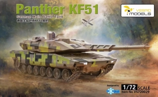 Vespid Models Panther KF51 German Main Battle Tank 1/72