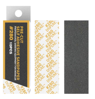DSPIAE MSP-280 / Sada samolepících brusných papírů #280 (10ks)