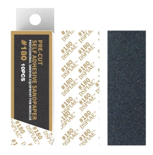 DSPIAE MSP-180 / Sada samolepících brusných papírů #180 (10ks)