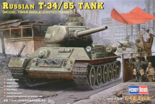 Hobby Boss Russian T-34/85 (angle-jointed turret) - Full Interior! 1/48