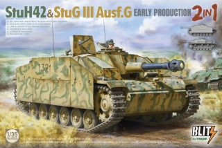 Takom StuH42 & StuG III Ausf.G Early Production 2 in 1 1/35