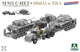 Takom M911 C-HET + M60A1 w/ ERA - Limited Edition! 1/72