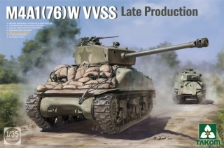 Takom M4A1 76(W) VVSS Late Production Sherman 1/35