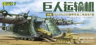 G.W.H WWII Luftwaffen Messerschmitt Me 323 E-2 "Gigant"/w More AFVs 1/144