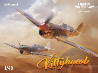 Eduard KITTYHAWK DUAL COMBO (P-40E + P-40N) Limited 1/48