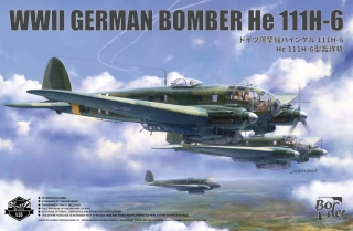 Border Model WW2 German Bomber He 111H-6 1/35