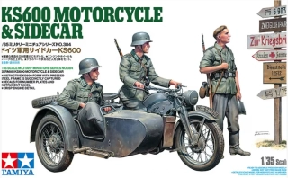 Tamiya KS600 & Sidecar 1/35