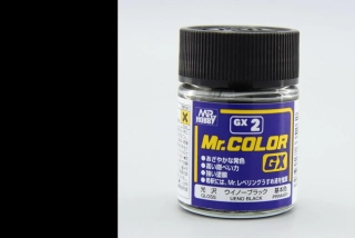 Mr. Color GX02 - Black (18ml) / Černá