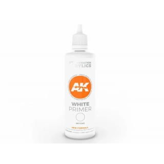 AK 3Gen White Primer / Akrylový stříkací tmel bílý 100ml