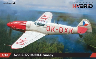 Eduard Avia S-199 bubble canopy Hybrid Edition (ČR) 1/48