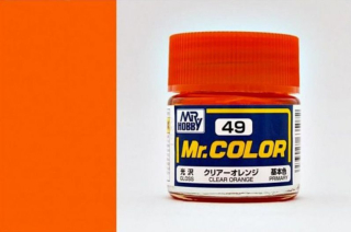 Mr. Color C049 - Clear Orange / Transparentní oranžová