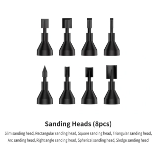 DSPIAE RA-10 Sanding Heads (8pcs) / Set náhradních brusných hlav pro ES-A