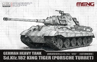 MENG Sd.Kfz 182 King Tiger (Porsche Turret) 1/72