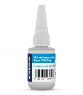 KAVAN PRO super řídké vteřinové lepidlo 20g (1-5s) - 20g