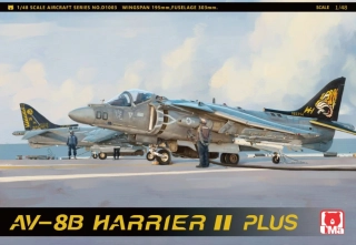 UMa Model AV-8B Harrier II PLUS (Tiger) 1/48